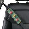 Bird Of Paradise Pattern Print Design BOP09 Car Seat Belt Cover