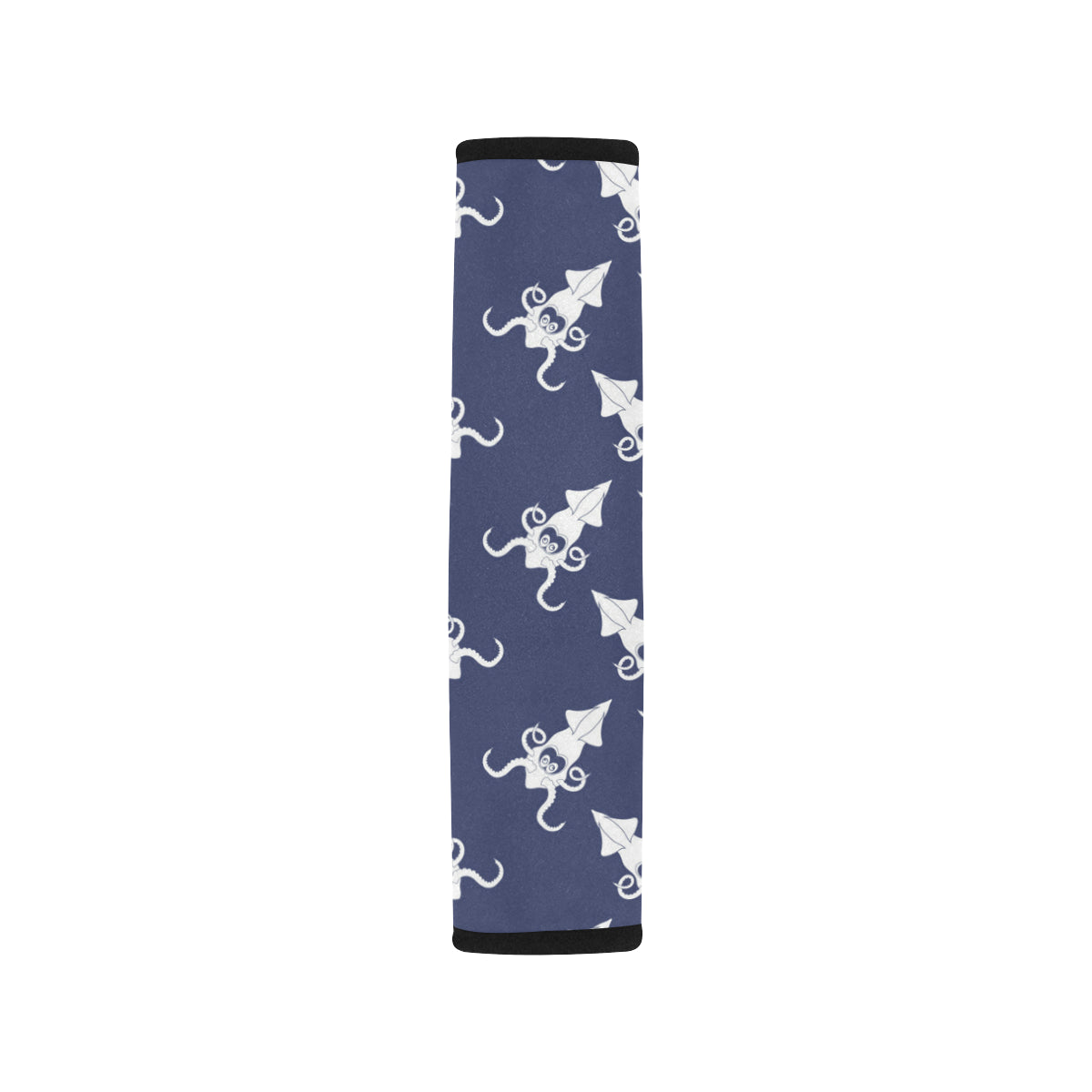 Giant Squid Pattern Print Design 02 Car Seat Belt Cover