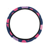 Cupcake Pattern Print Design CP04 Steering Wheel Cover with Elastic Edge