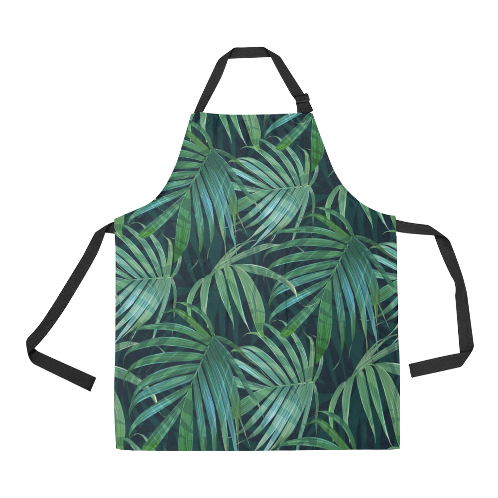 Tropical Flower Pattern Print Design TF011 Apron with Pocket