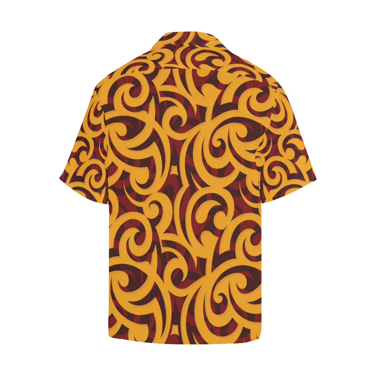 Maori Pattern Print Design 02 Men's Hawaiian Shirt