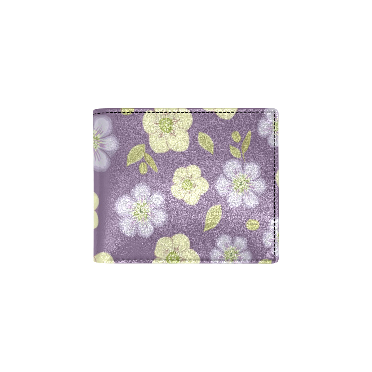 Anemone Pattern Print Design AM013 Men's ID Card Wallet