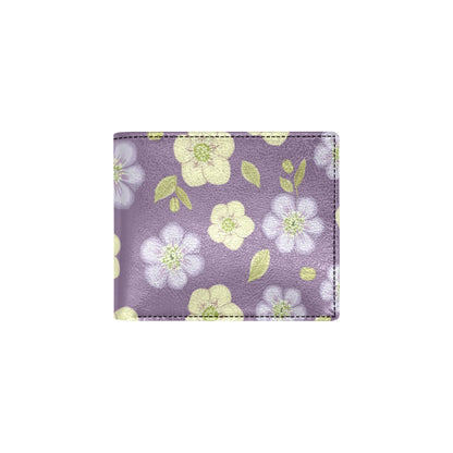 Anemone Pattern Print Design AM013 Men's ID Card Wallet