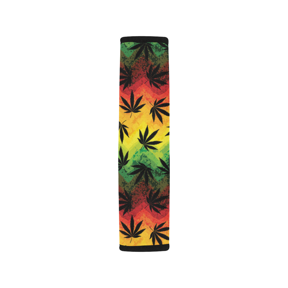 Rasta Pattern Print Design A02 Car Seat Belt Cover