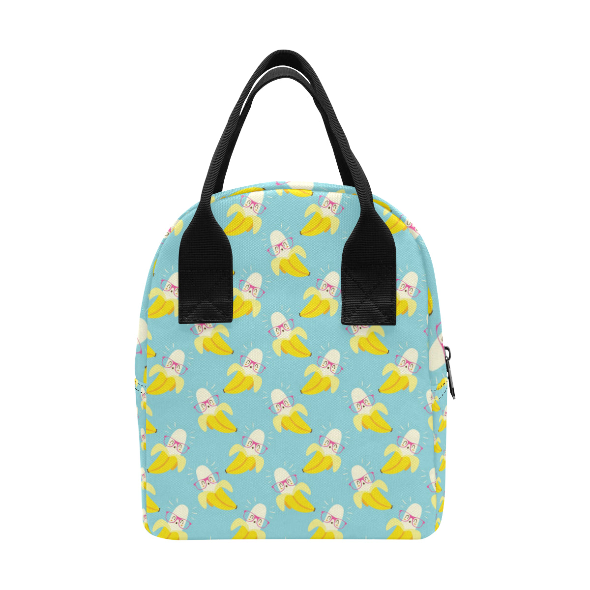 Banana Pattern Print Design BA07 Insulated Lunch Bag