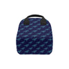 Sea Turtle Pattern Print Design T04 Insulated Lunch Bag