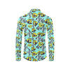 Angelfish Pattern Print Design 02 Men's Long Sleeve Shirt