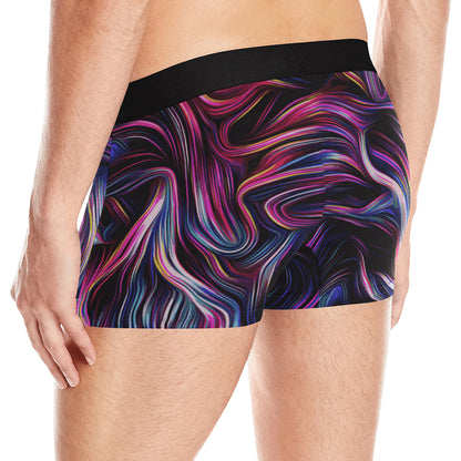 Liquid Pattern Print Design 01 Men's Boxer Briefs