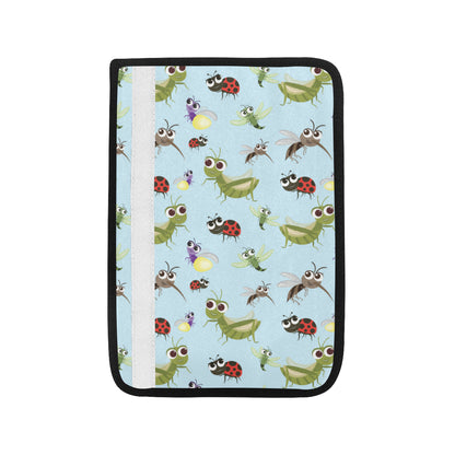 Ladybug Pattern Print Design 01 Car Seat Belt Cover