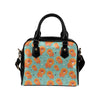 Lion Baby Pattern Print Design 03 Shoulder Handbag