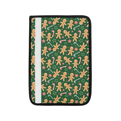 Gingerbread Pattern Print Design 04 Car Seat Belt Cover