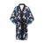 Hummingbird Cute Pattern Print Design 01 Women's Short Kimono