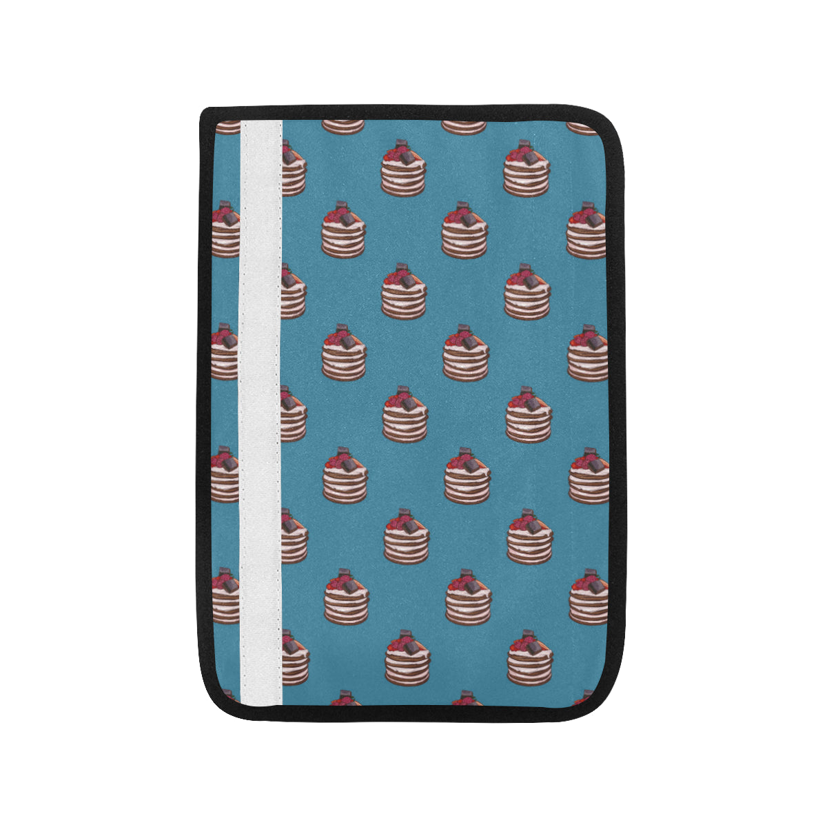 Pancake Pattern Print Design A03 Car Seat Belt Cover