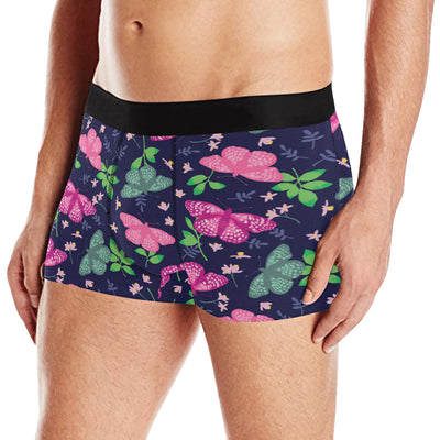 Monarch Butterfly Pattern Print Design 03 Men's Boxer Briefs