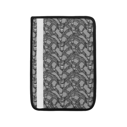Bat Pattern Print Design 04 Car Seat Belt Cover