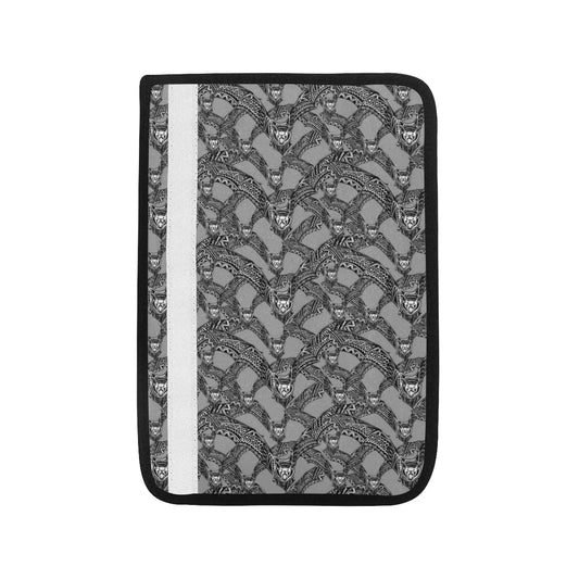 Bat Pattern Print Design 04 Car Seat Belt Cover
