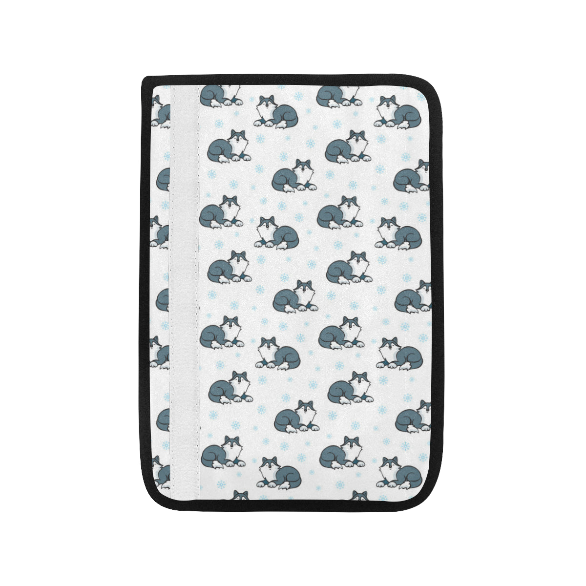 Alaskan Malamute Pattern Print Design 03 Car Seat Belt Cover