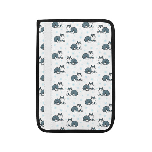 Alaskan Malamute Pattern Print Design 03 Car Seat Belt Cover