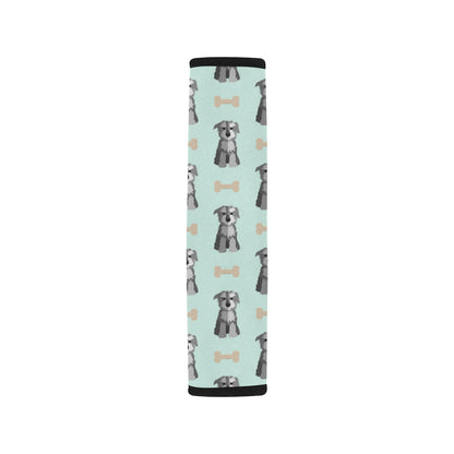 Schnauzers Pattern Print Design A03 Car Seat Belt Cover