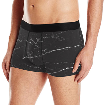 Marble Pattern Print Design 04 Men's Boxer Briefs
