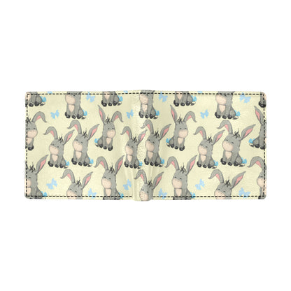 Donkey Baby Pattern Print Design 02 Men's ID Card Wallet