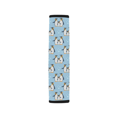Penguin Pattern Print Design A04 Car Seat Belt Cover
