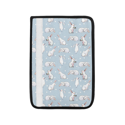 Rabbit Pattern Print Design RB06 Car Seat Belt Cover