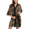 Jaguar Pattern Print Design 04 Women's Short Kimono