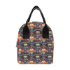 sugar skull Maxican Pattern Insulated Lunch Bag