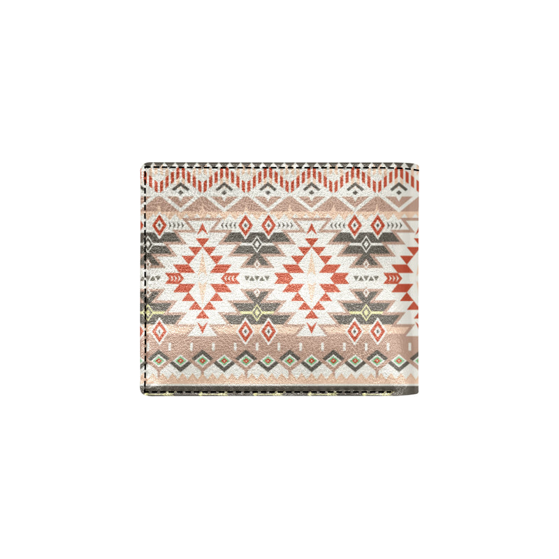 Aztec Pattern Print Design 05 Men's ID Card Wallet