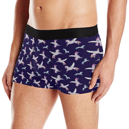 Pegasus Pattern Print Design 02 Men's Boxer Briefs