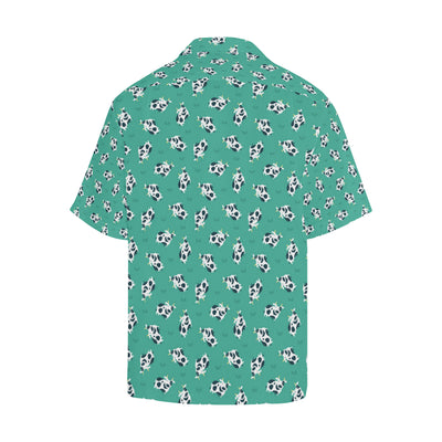 Cow Pattern Print Design 03 Men's Hawaiian Shirt