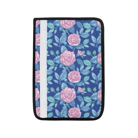 Camellia Pattern Print Design CM05 Car Seat Belt Cover