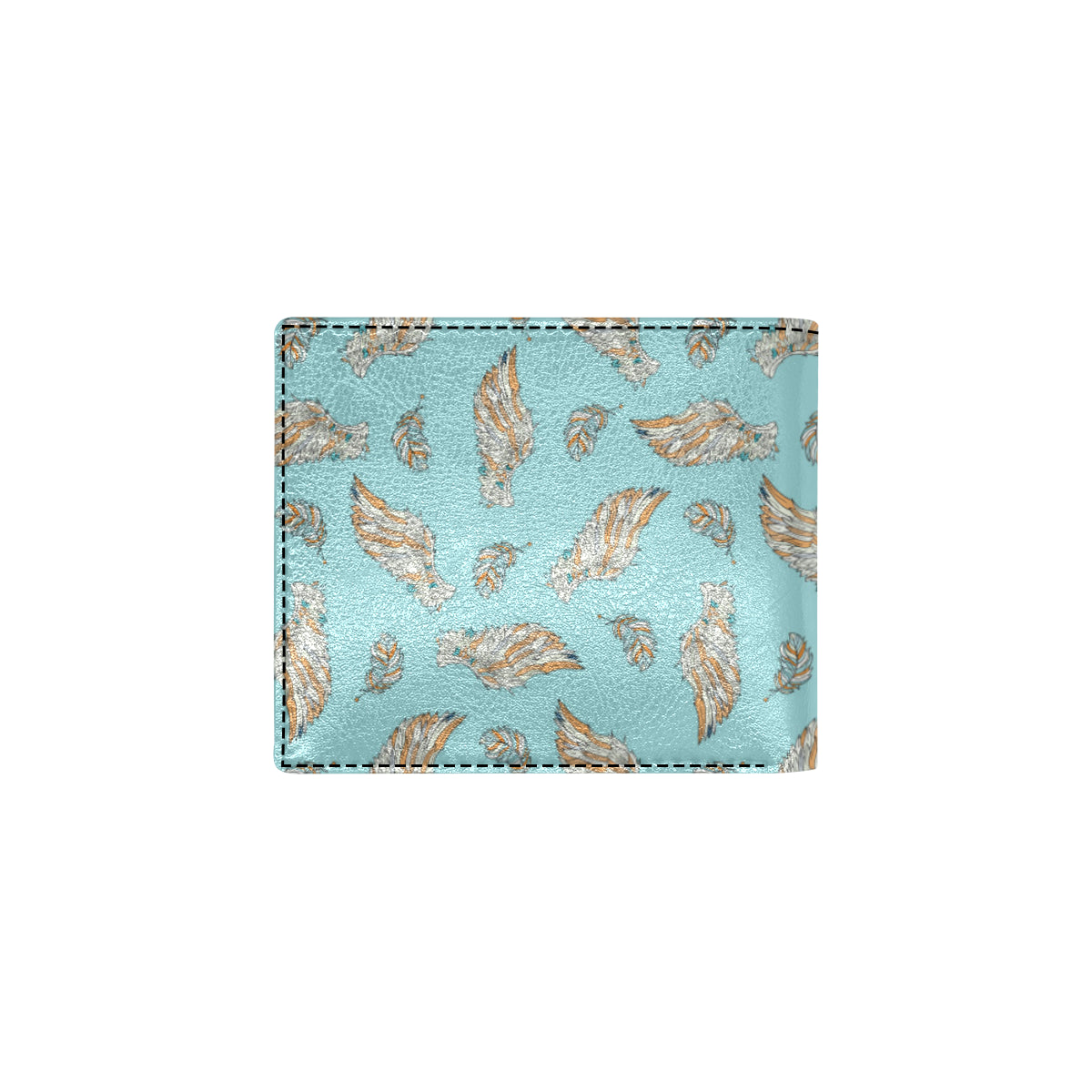 Angel Wings Pattern Print Design 03 Men's ID Card Wallet