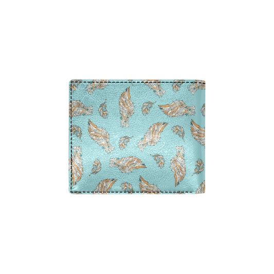 Angel Wings Pattern Print Design 03 Men's ID Card Wallet