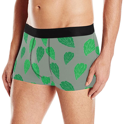 Lettuce Pattern Print Design 02 Men's Boxer Briefs