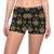 lotus Boho Pattern Print Design LO03 Yoga Shorts