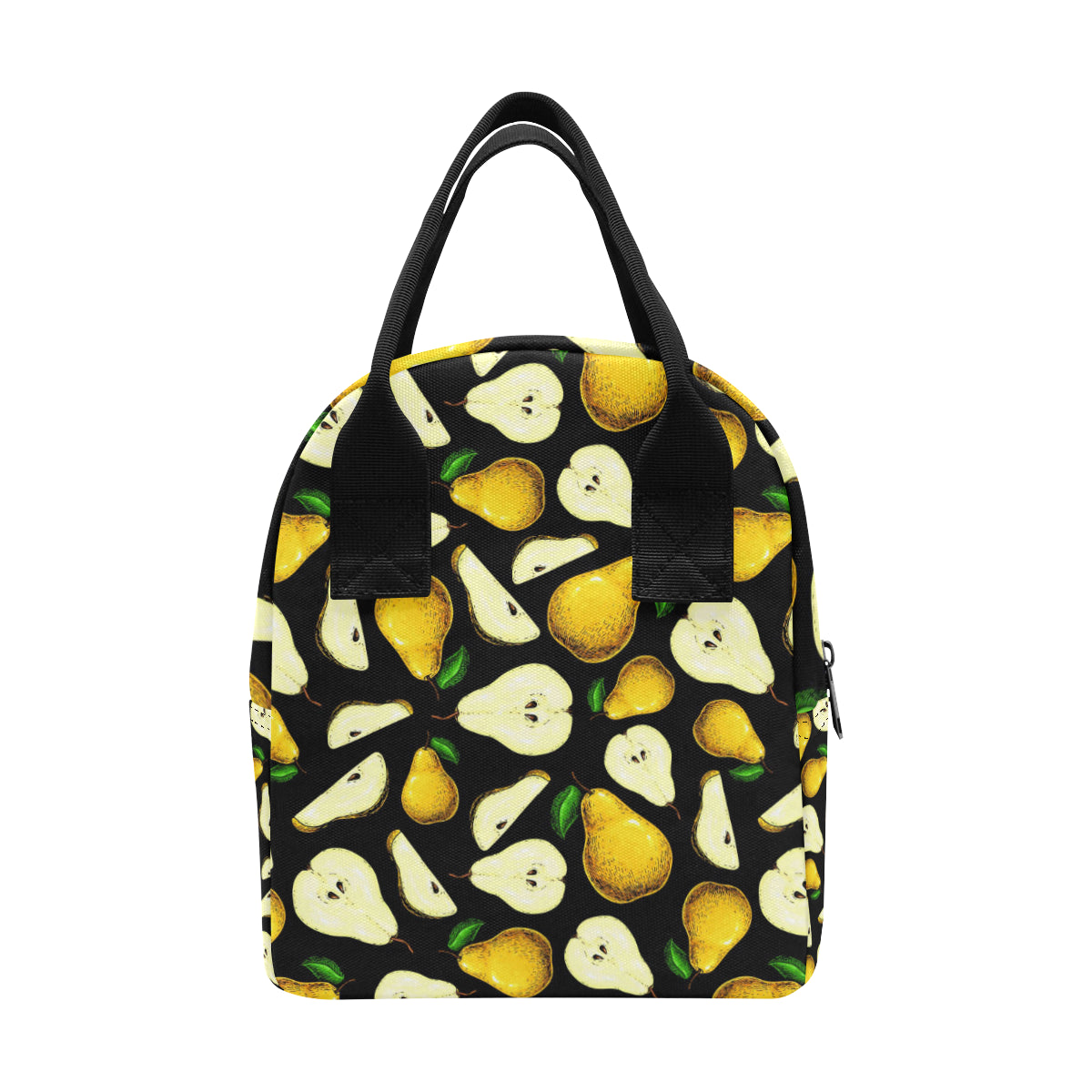 Pear Pattern Print Design PE01 Insulated Lunch Bag