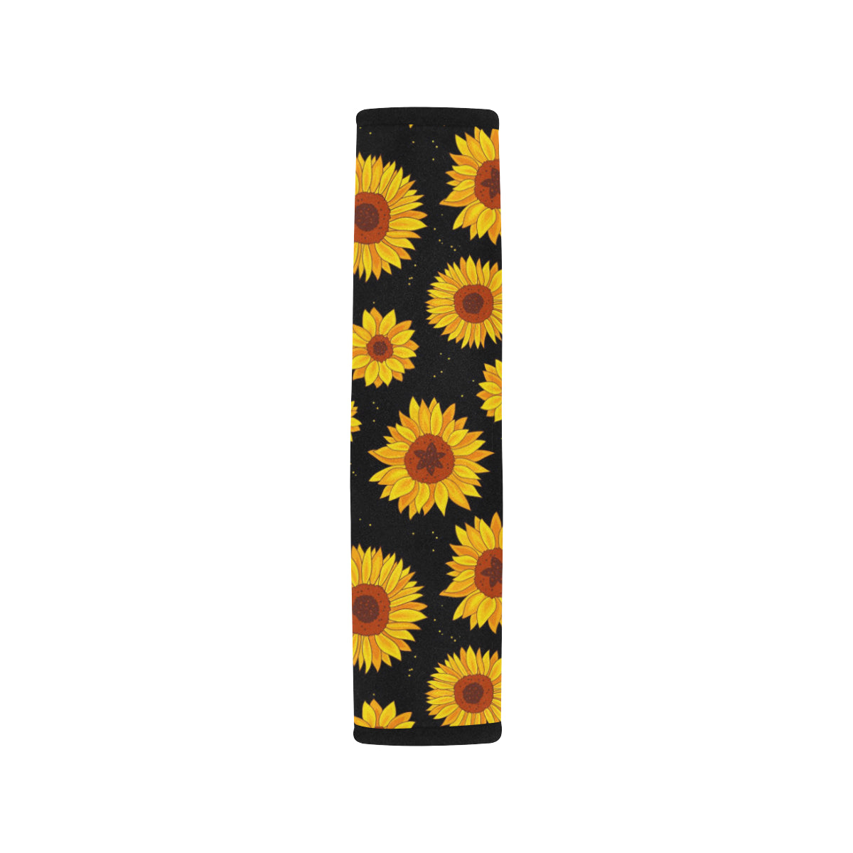 Sunflower Pattern Print Design SF09 Car Seat Belt Cover