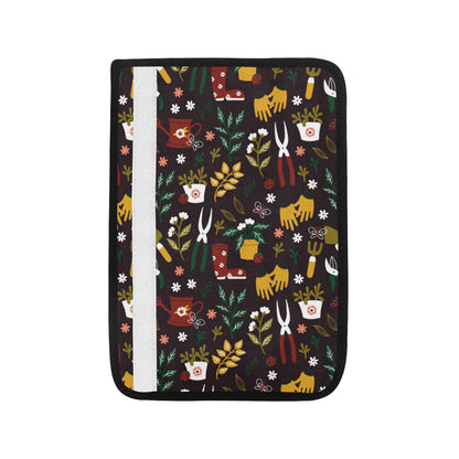Gardening Pattern Print Design G05 Car Seat Belt Cover
