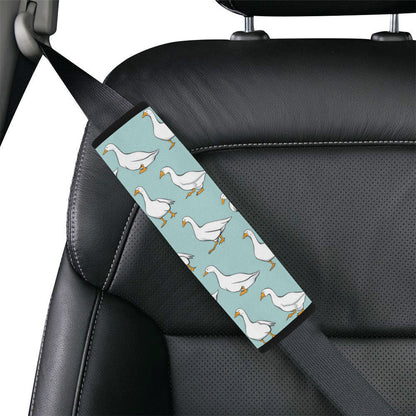 Goose Pattern Print Design 02 Car Seat Belt Cover