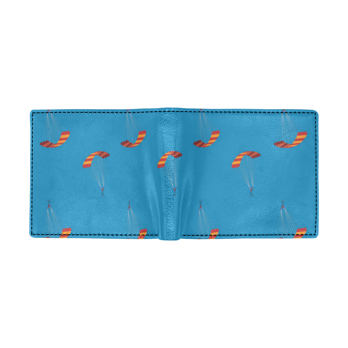 Paratrooper Pattern Print Design A01 Men's ID Card Wallet