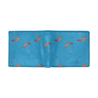 Paratrooper Pattern Print Design A01 Men's ID Card Wallet