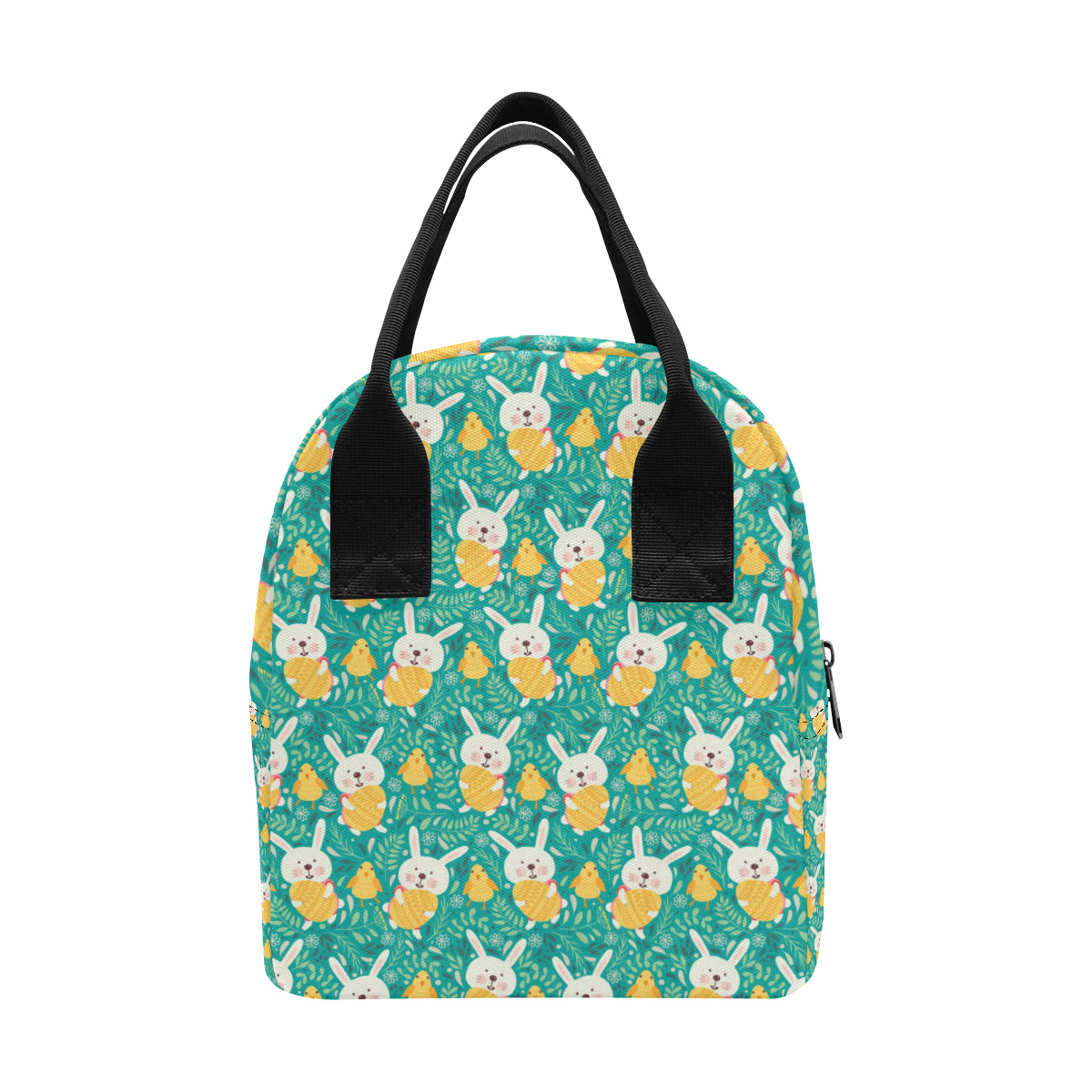 Easter Eggs Pattern Print Design RB02 Insulated Lunch Bag