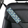 Fern Leave Summer Print Pattern Car Seat Belt Cover