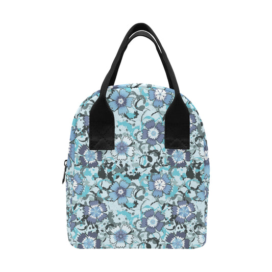 Carnations Pattern Print Design CN04 Insulated Lunch Bag