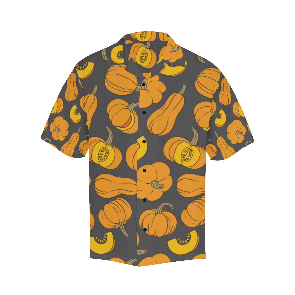 Pumpkin Pattern Print Design A03 Men's Hawaiian Shirt