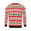 Camper Camping Ugly Christmas Design Print Men Long Sleeve Sweatshirt