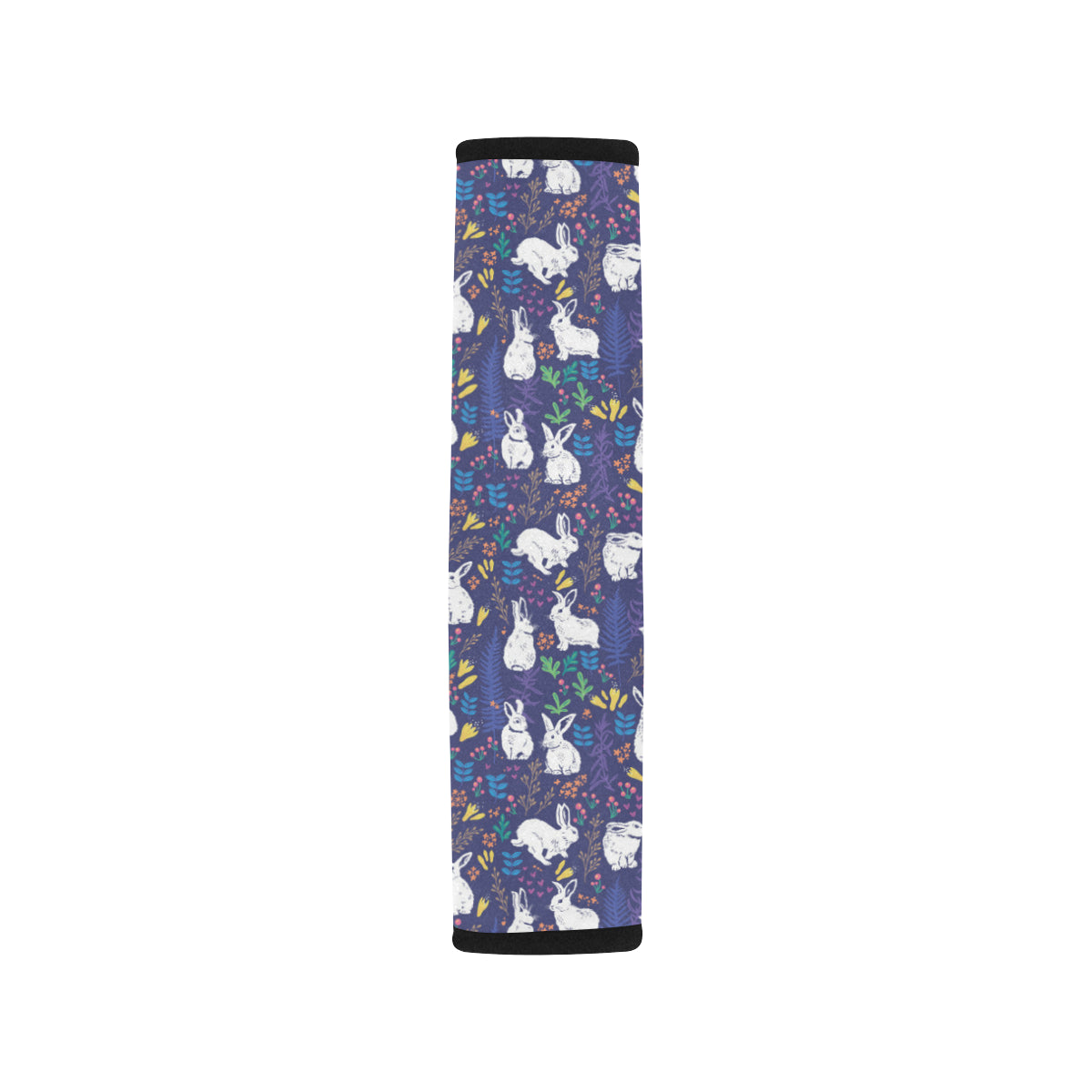 Bunny Pattern Print Design 01 Car Seat Belt Cover
