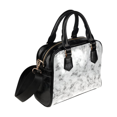 Marble Pattern Print Design 01 Shoulder Handbag